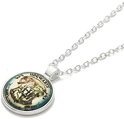 Hogwarts School of Witchcraft and Wizardry Ravenclaw Harry Potter Inspired Chain Pendant Necklace (4)