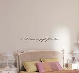 All because two people fell in love Vinyl wall art Inspirational quotes and saying home decor decal sticker steamss