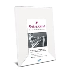Spannbettlaken Bella Donna Jersey f�r Matratzen & Wasserbett 180-200 x 200-220 cm in Weiss