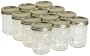 Kerr 0518 wide mouth mason jar pint, 16oz(case of 12)