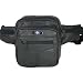 Bum Bag Waist Bag Soft leather in Black Lorenz