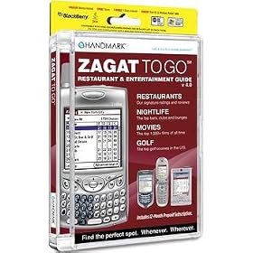 Handmark ZAGAT To Go 2006 Win Mac Palm OS by Handmark Inc.