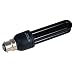 Black lightbulb ultra violet UV lamp, low energy, BC, 25W Bayonet