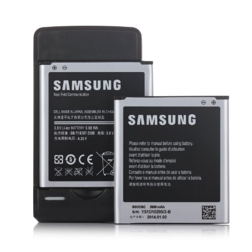 TTMALL USB dock wall charger + 2 x 2600mAh Li-ion rechargeable replacement battery for Samsung Galaxy S4 , GT-i9500 , GT-i9505 , SGH-M919(T-Mobile) , SCH-i545(Verizon) , SGH-i337(AT&T) , SPH-L720(Sprint), B600BC (two batteries + one wall charger) TTMALL USB dock wall charger + 2 x 2600mAh Li-ion rechargeable replacement battery for Samsung Galaxy S4 , GT-i9500 , GT-i9505 , SGH-M919(T-Mobile) , SCH-i545(Verizon) , SGH-i337(AT&T) , SPH-L720(Sprint), B600BC (two batteries + one wall charger)