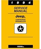 1994 JEEP CHEROKEE WRANGLER Shop Service Manual Book
