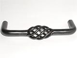 Twisted Wire D Handle - Twisted Wire D Handle in Patine Black