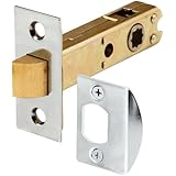 Prime-Line Products E 2440 Passage Door Latch, 9/32 in. & 5/16 in. Square Drive, Steel, Chrome Finish