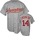 Morgan Ensberg Majestic MLB Road Grey Replica Houston Astros Jersey