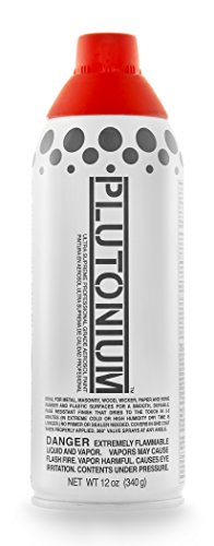 Plutonium Paint PLUTON-10090 Ultra Supreme Professional Aerosol Paint, 12-Ounce, Red Alert