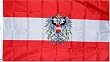 Austria "Crest" National Country Flag - 3 foot by 5 foot Polyester (NEW)