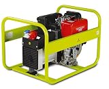 Stromerzeuger mit Honda Motor - 6300 Watt, 230V+400V