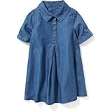 オールドネイビー OLD NAVY/ プリーツ シャンブレー シャツドレス シェリ ワンピース 2歳【並行輸入】