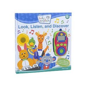 Disney Baby Einstein Look Listen and Discover Play-a-Song Book Disney Baby Einstein Look Listen and Discover Play-a-Song Book