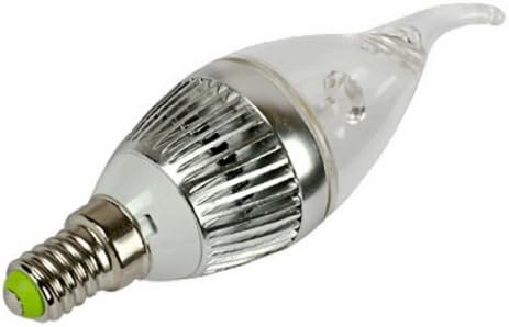 Dehang 5PCS 4W E14 Energy Saving LED Pull Tail Candle Light Bulb Lamp Spotlight AC 220V 110V 3000-3200K Warm White