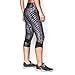Under Armour Women's UA Printed Fly-By Compression Capri