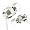White iSmart Metal Replacement In-Ear Metal 3.5mm Stereo EarBud EarPhones HeadPhones Headset for all Apple iPhone, iPod Generation Shuffle Nano Mini Video Classic Touch / Creative Zen / ZUN / Sony / Sansa / Samsung other MP3 / MP4 / CD / DVD Players which have 3.5mm Audio Socket