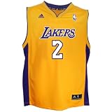 NBA Youth Los Angeles Lakers Derek Fisher Home Replica Jersey (Gold, Small)
