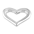 Sterling Silver Open Heart Ring