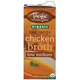 BUY : Pacific Natural Foods Organic Low Sodium Chicken Broth, 32-Ounce Containers (Pack of 12)