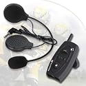 2 INTERCOM HEADSET MOTOR BIKE CYCLE BLUETOOTH HELMET UK