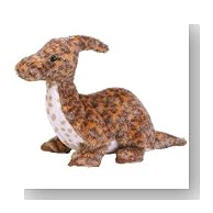TY Beanie Baby - TOOTER the Dinosaur