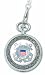 U.S. Coast Guard "Medallion" Pocket Watch with Chain