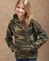 Adult Camouflage Hooded Pullover Sweatshirt