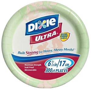 Dixie Ultra 6-7/8in Paper Plates - 300ct