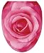 Toilet Tattoos TT-1900-O A Single Rose Design, Elongated