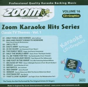 CD-Charts  Music : Zoom Karaoke CD+G - Karaoke Hits 16: Classic TV Themes 1