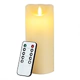 (イユ)Yiyu LED キャンドル ライト ゆらゆら揺れる ロマンチック 省エネ (18cm)