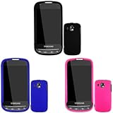 iFase Brand Samsung Transform Ultra M930 Combo Rubber Black Protective Case ....