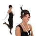 Flapper Headband Party Accessory (1 count) (1/Pkg)