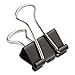 Medium Binder Clips, Steel Wire, 5/8