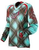 Fox Ladies Elite Motocross Jersey Sea Foam Large