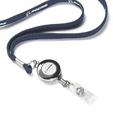 Printed Badge Lanyard Navy