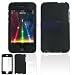 Black Rubber Feel Snap-On Cover Hard Case Cell Phone Protector for Apple iTouch Ipod Touch II 2G [Beyond Cell Packaging]