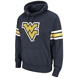 West Virginia Mountaineers Men's Retro Style Hooded Sweatshirt