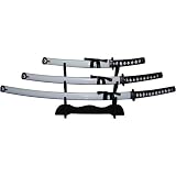 Samurai Warrior Sword Set White