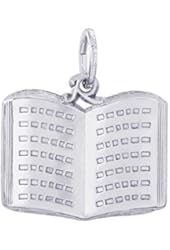 Rembrandt Sterling Silver Book Charm