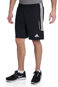 Adidas Men's Squadra 13 Shorts, Black/White, Medium