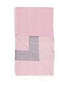 Pandora Toalla Spa&Beach Natural (Rosa Claro/Gris)