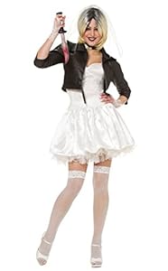 Costume Culture Women's Licensed Bride Of Chucky Costume, White, Large