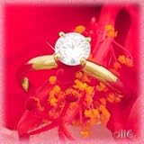 14K Yellow Gold .50CT Round Brilliant Diamond Solitaire Ring