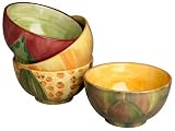 Pfaltzgraff Central Market Soup/Cereal Bowls, Set of 4