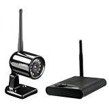 Leviton RJ 31X Security System Surface Mount Jack Lorex LW1020 Color Wireless Remote Surveillance System with Indoor/Outdoor Night Vision Camera (Black)