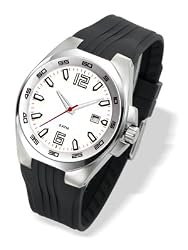 WHITE stainless steel men's watch - 3067