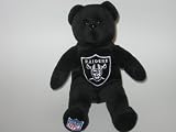 OAKLAND RAIDERS Team Logo Plush 8" TEDDY BEAR / BEANIE BABY