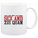 I ONLY CARE ABOUT 2 THINGS : SEX AND Zui Quan Sports Mug (White, Ceramic, 11oz.)