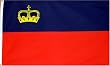 Liechtenstein National Country Flag - 3 foot by 5 foot Polyester (New)